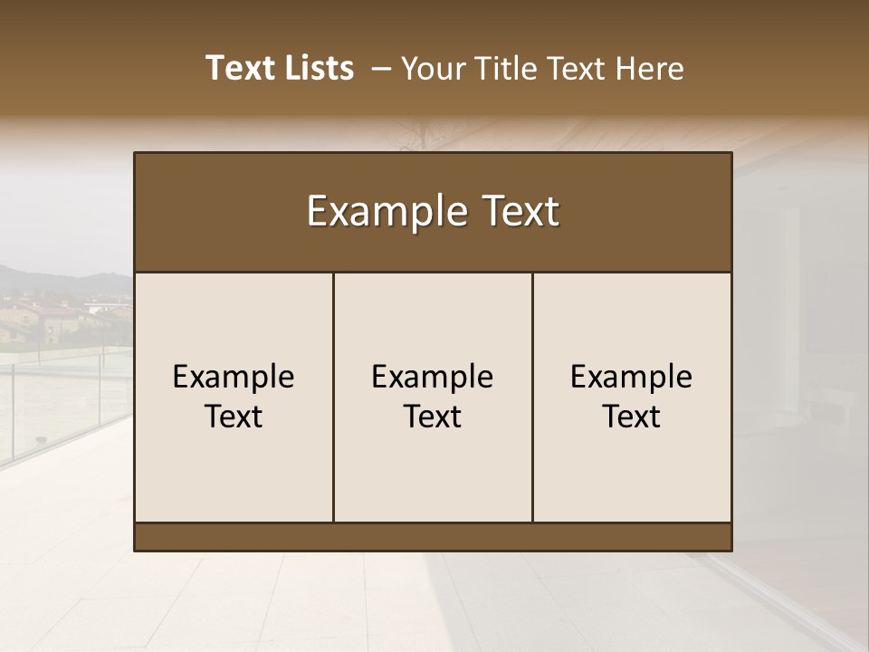 Tiled Beautiful Modern PowerPoint Template