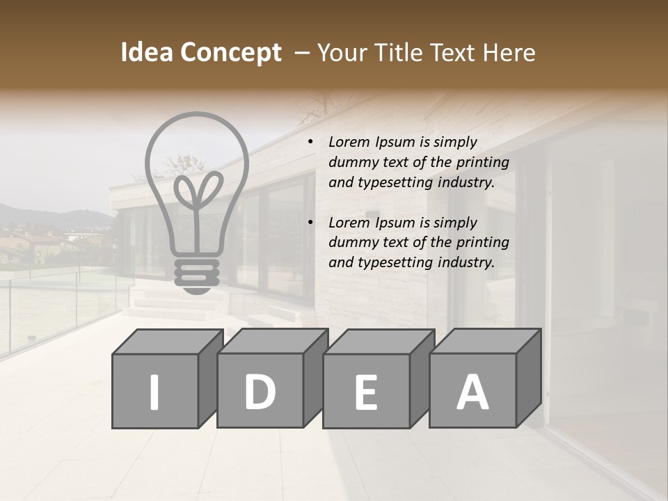 Tiled Beautiful Modern PowerPoint Template