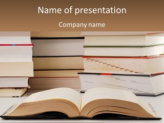 White University College PowerPoint Template