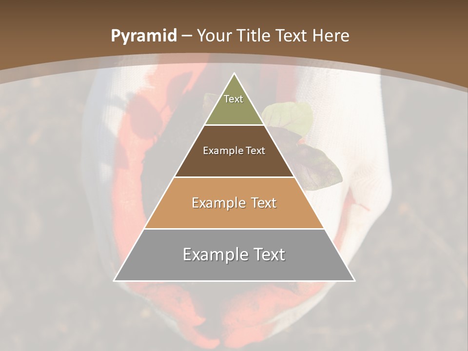 People Gloves Cultivating PowerPoint Template