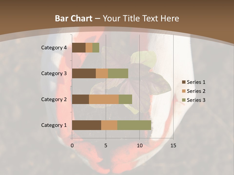 People Gloves Cultivating PowerPoint Template
