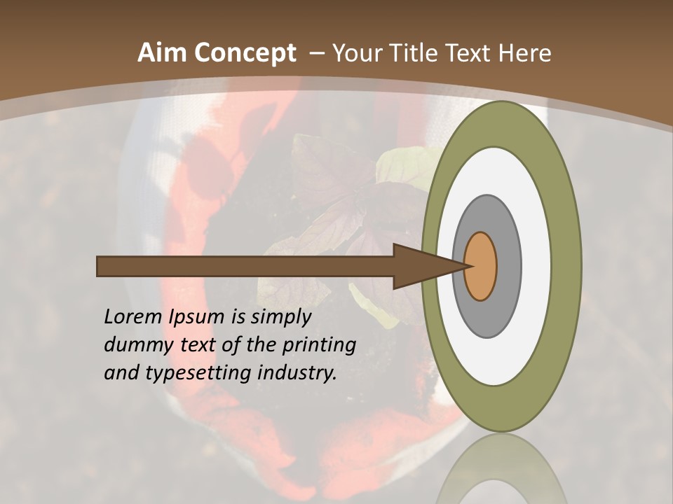 People Gloves Cultivating PowerPoint Template