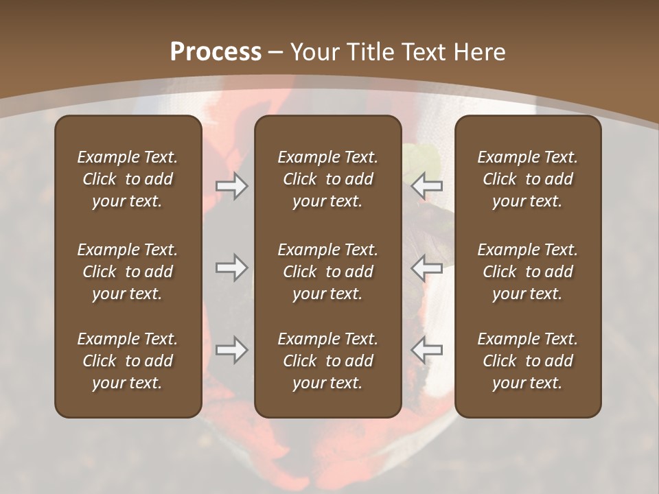 People Gloves Cultivating PowerPoint Template