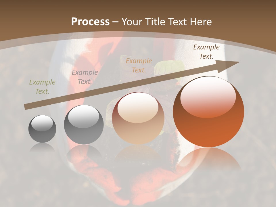People Gloves Cultivating PowerPoint Template
