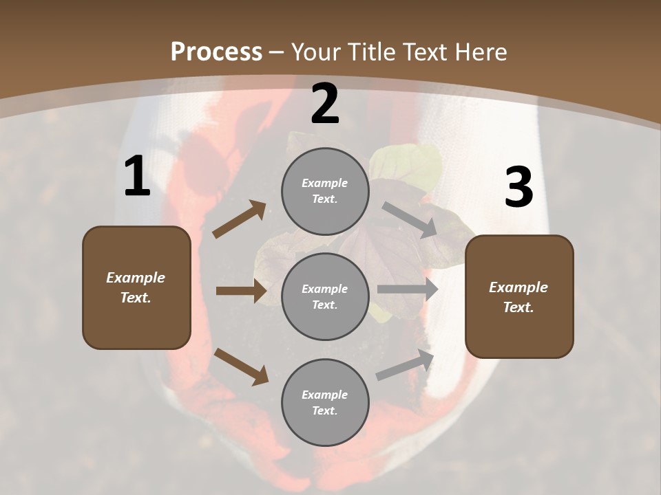 People Gloves Cultivating PowerPoint Template