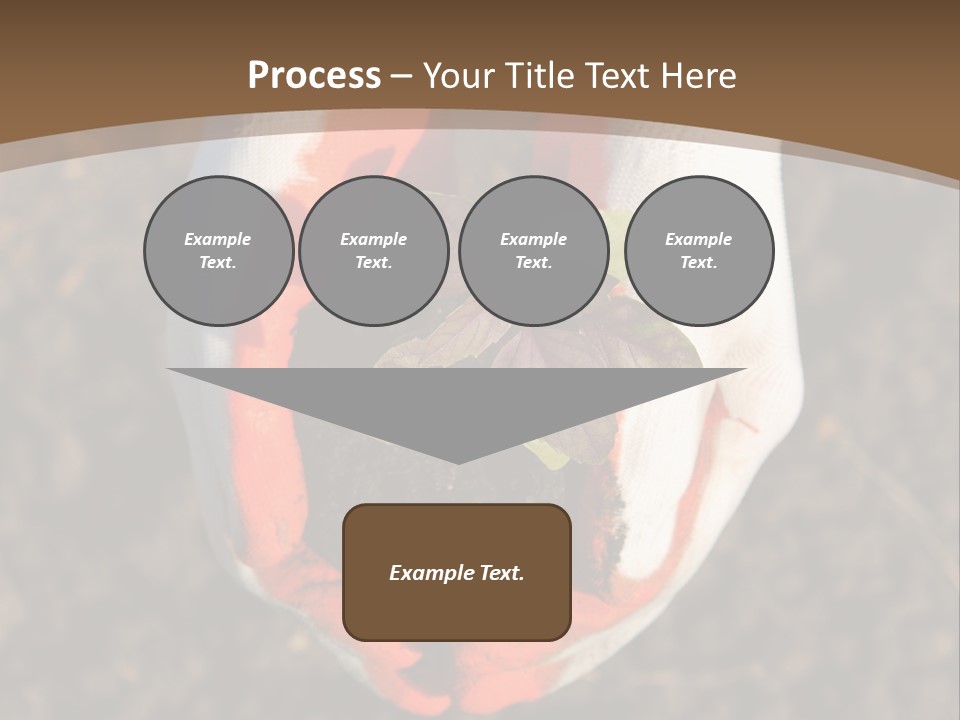 People Gloves Cultivating PowerPoint Template