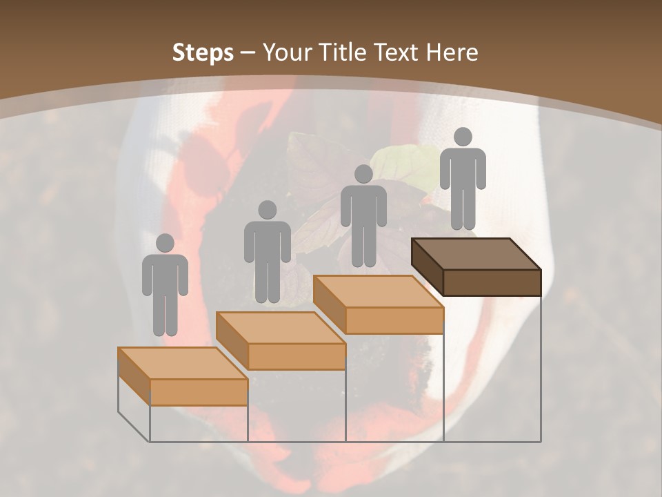 People Gloves Cultivating PowerPoint Template