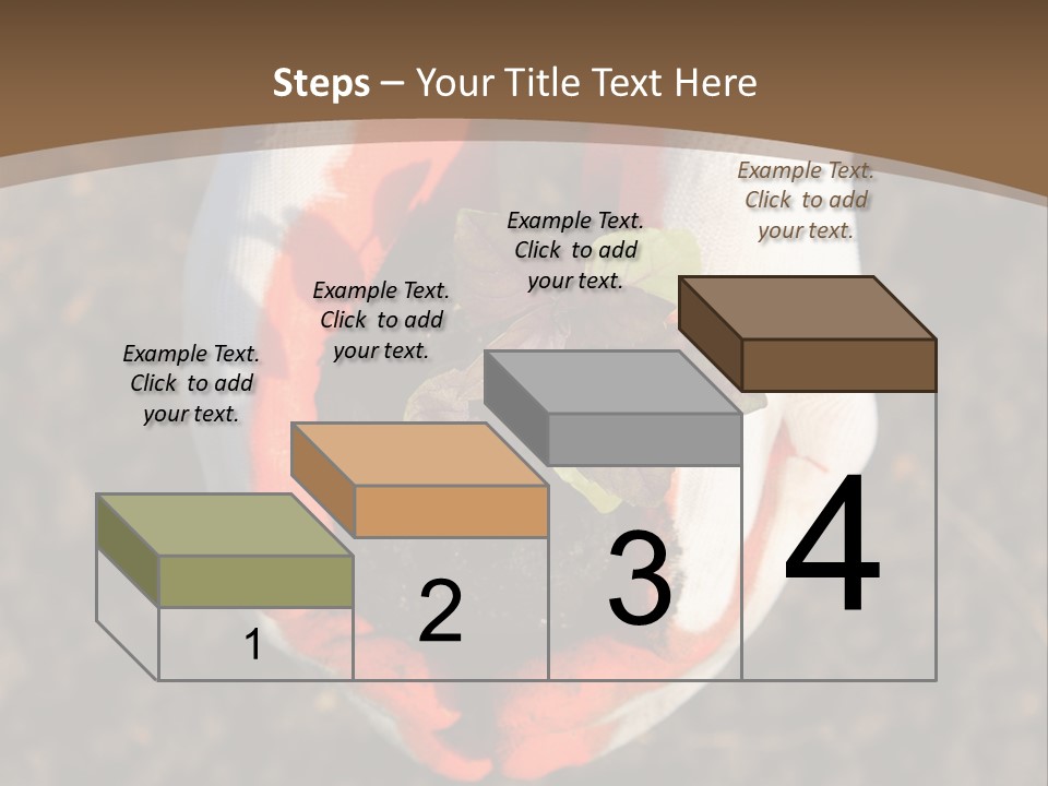 People Gloves Cultivating PowerPoint Template