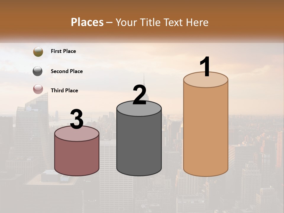 City Historic Manhattan PowerPoint Template