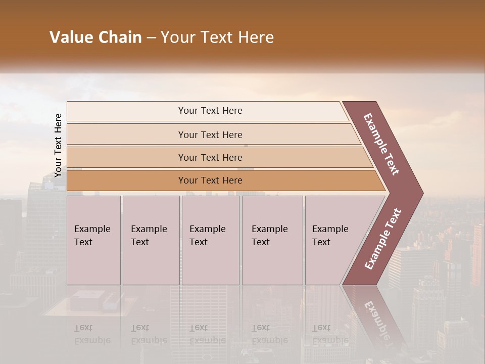 City Historic Manhattan PowerPoint Template