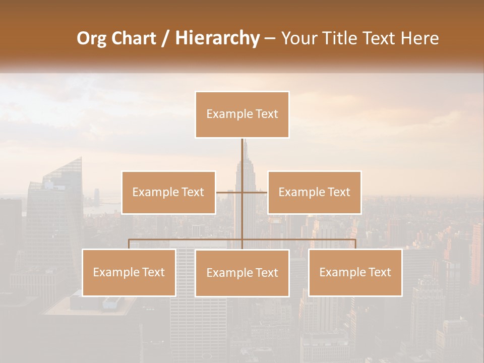 City Historic Manhattan PowerPoint Template