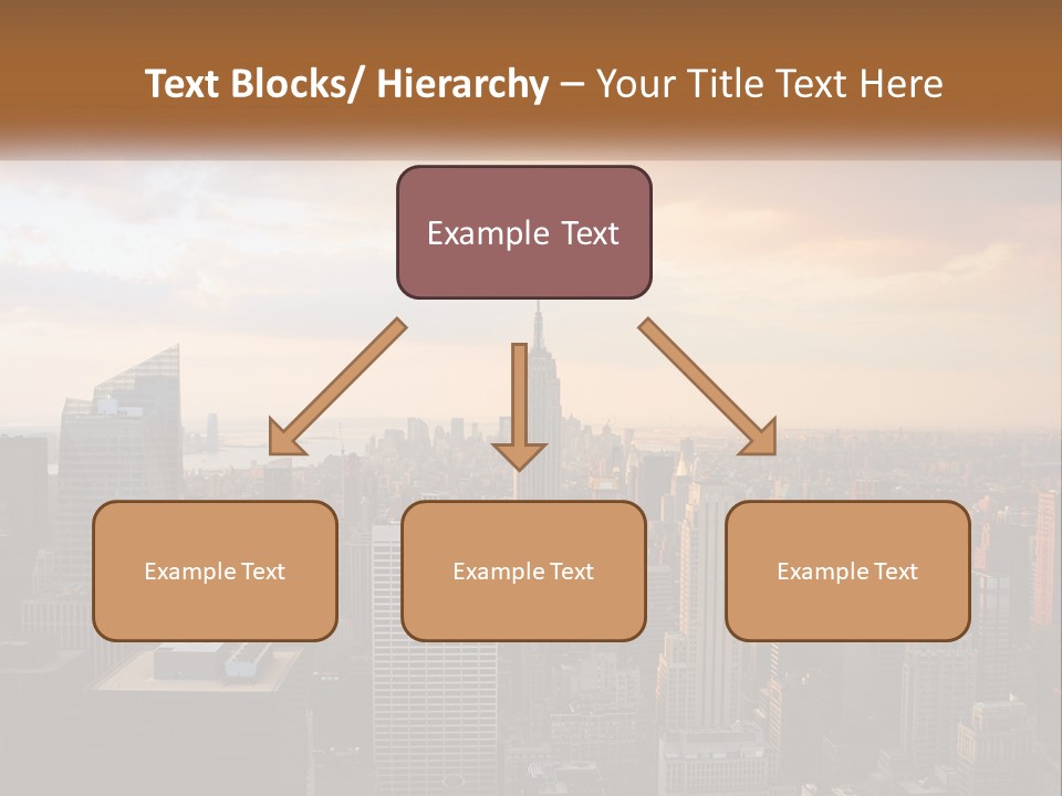 City Historic Manhattan PowerPoint Template