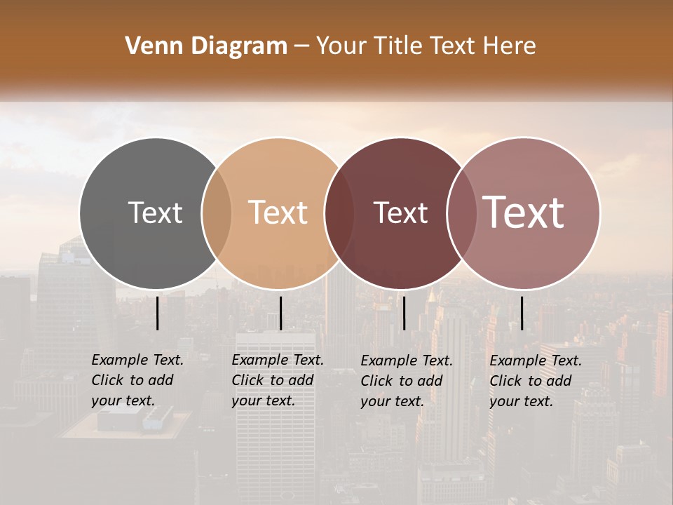 City Historic Manhattan PowerPoint Template
