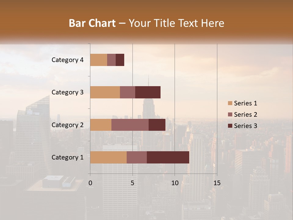 City Historic Manhattan PowerPoint Template