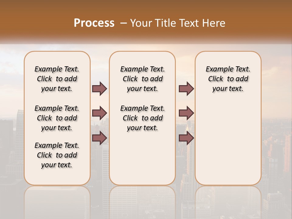 City Historic Manhattan PowerPoint Template