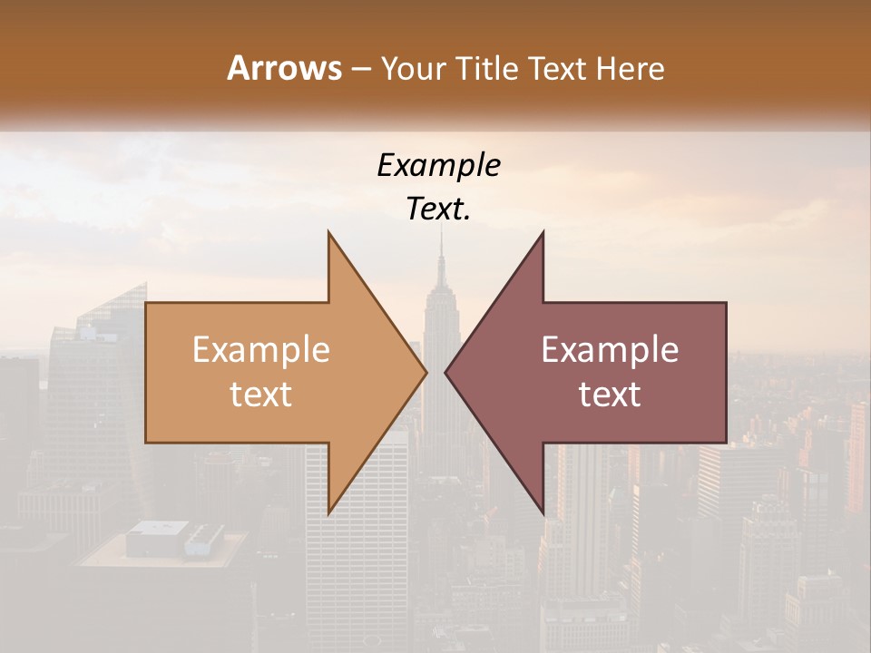 City Historic Manhattan PowerPoint Template