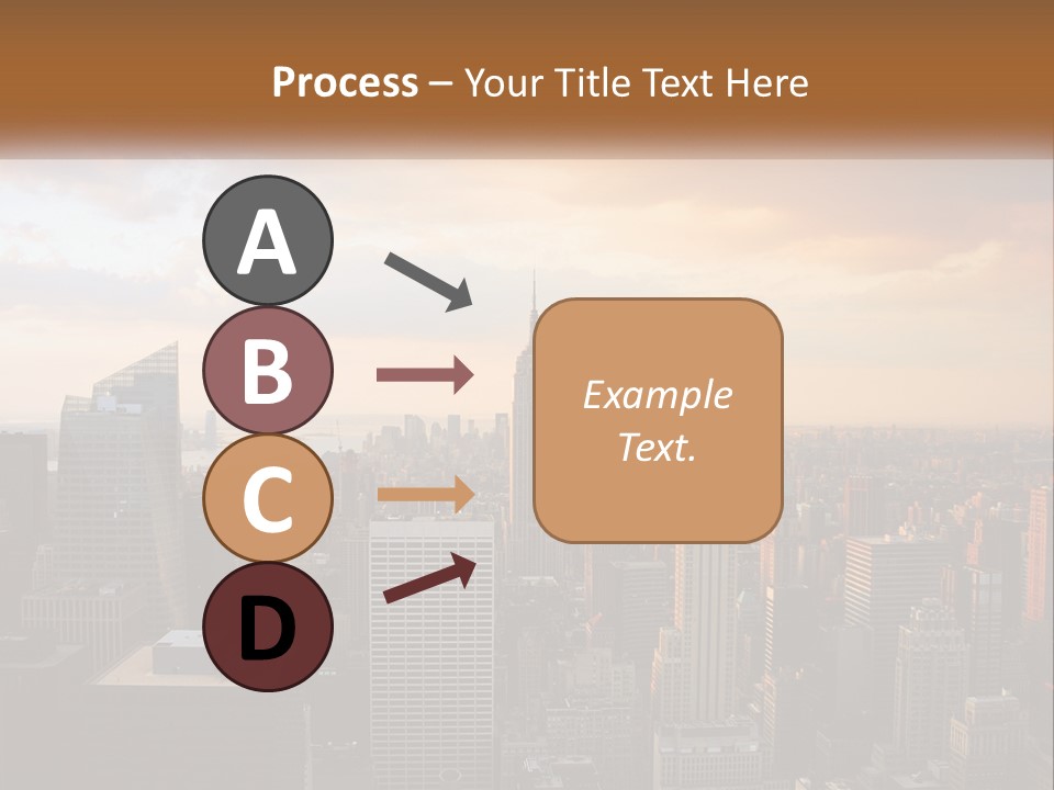 City Historic Manhattan PowerPoint Template