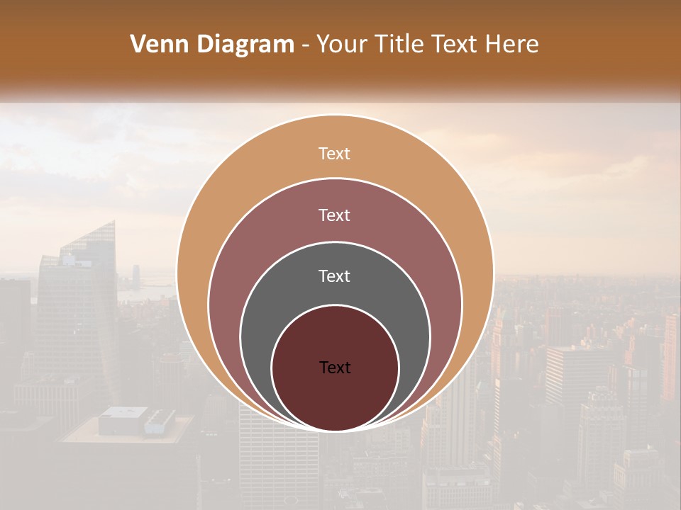 City Historic Manhattan PowerPoint Template