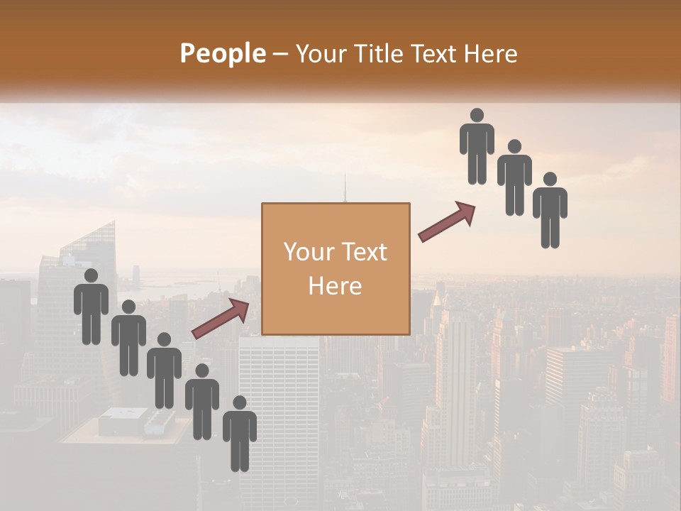 City Historic Manhattan PowerPoint Template