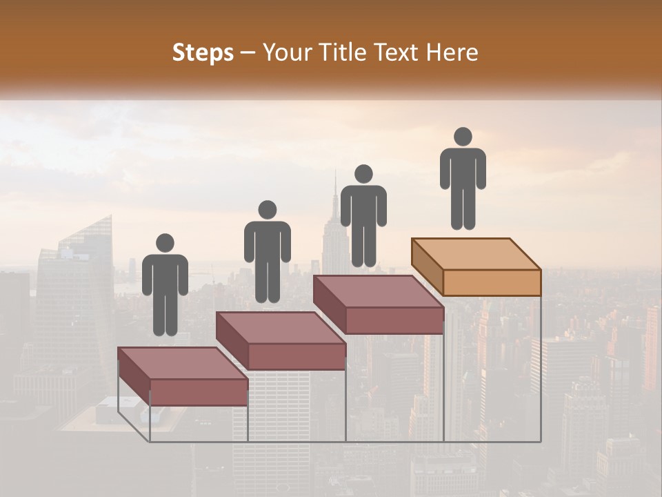 City Historic Manhattan PowerPoint Template