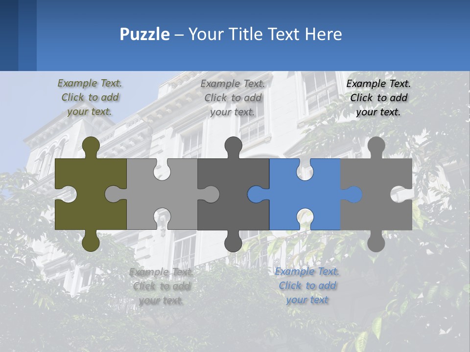 Victorian Street Development PowerPoint Template