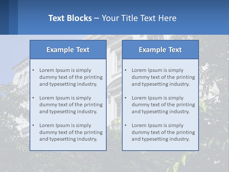 Victorian Street Development PowerPoint Template
