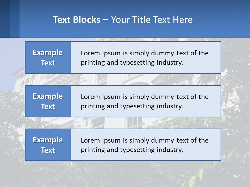 Victorian Street Development PowerPoint Template