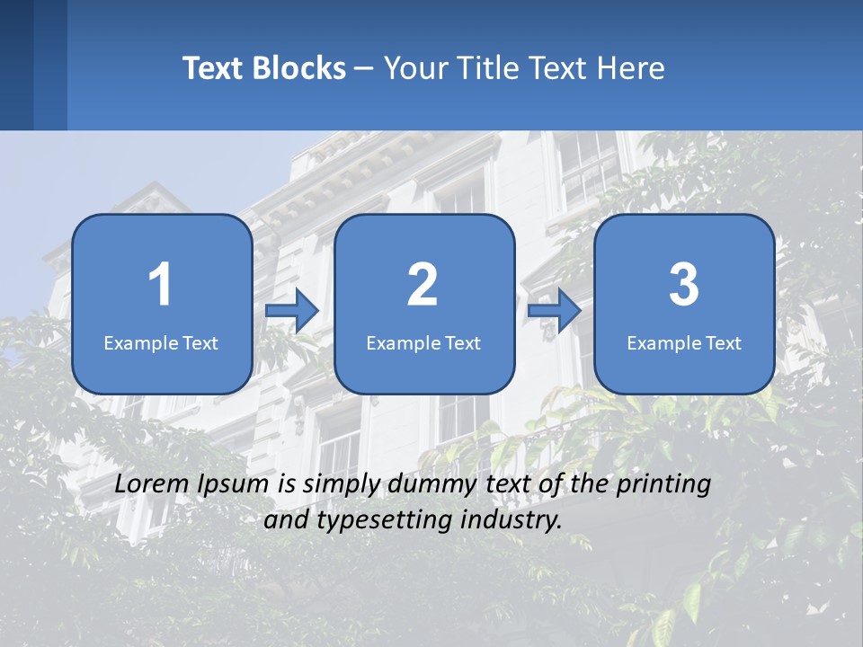 Victorian Street Development PowerPoint Template