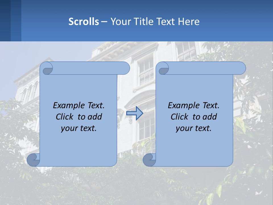 Victorian Street Development PowerPoint Template