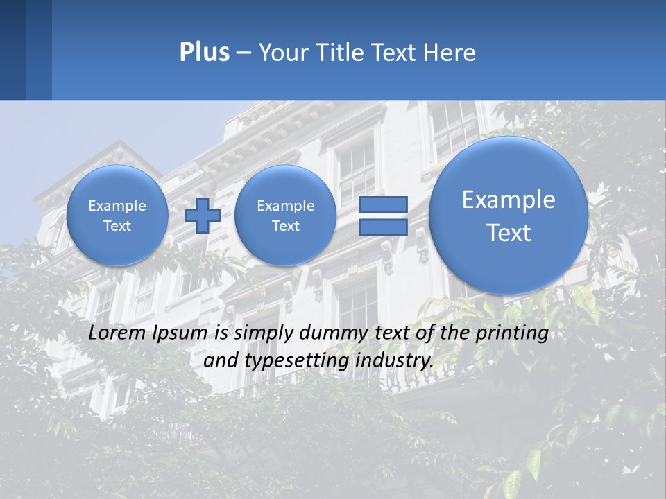 Victorian Street Development PowerPoint Template