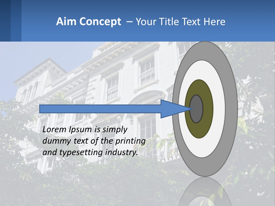 Victorian Street Development PowerPoint Template