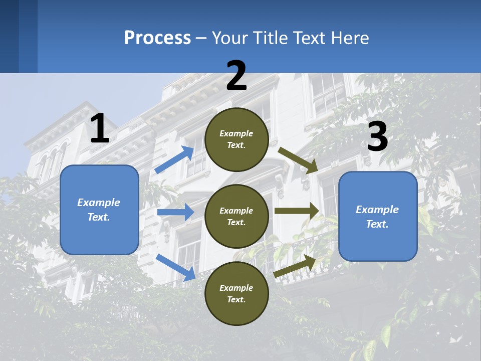 Victorian Street Development PowerPoint Template