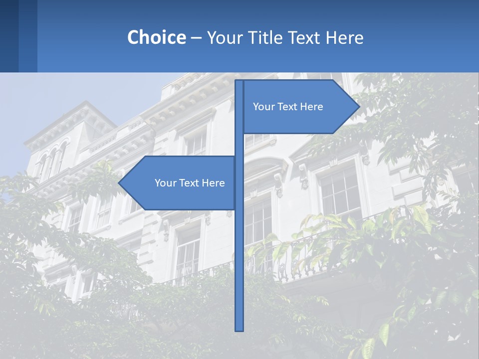 Victorian Street Development PowerPoint Template