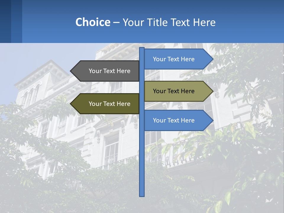 Victorian Street Development PowerPoint Template