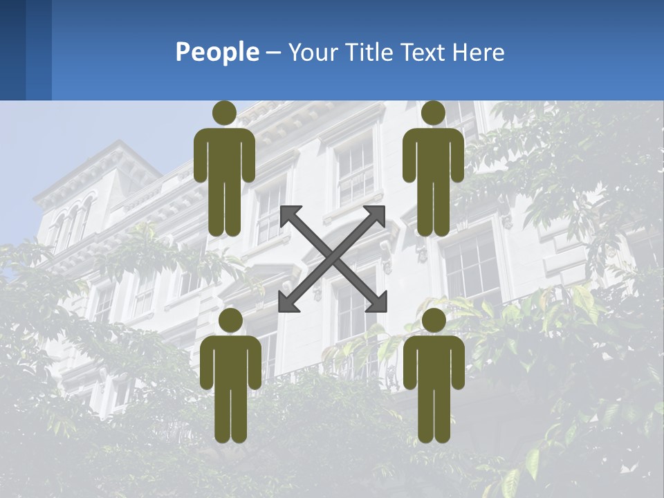 Victorian Street Development PowerPoint Template