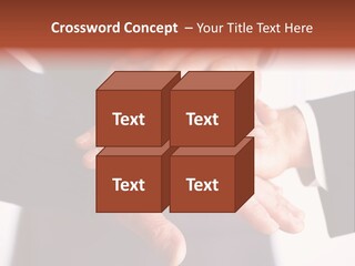 Happy Businesspeople Union PowerPoint Template