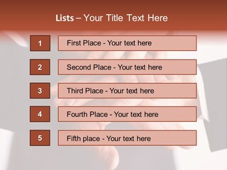 Happy Businesspeople Union PowerPoint Template