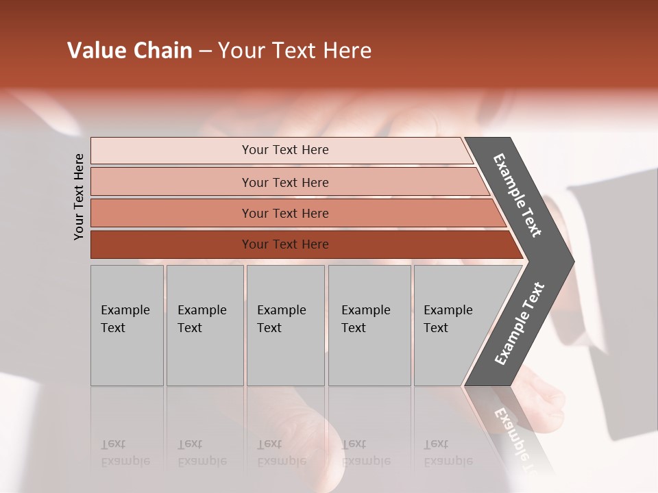 Happy Businesspeople Union PowerPoint Template