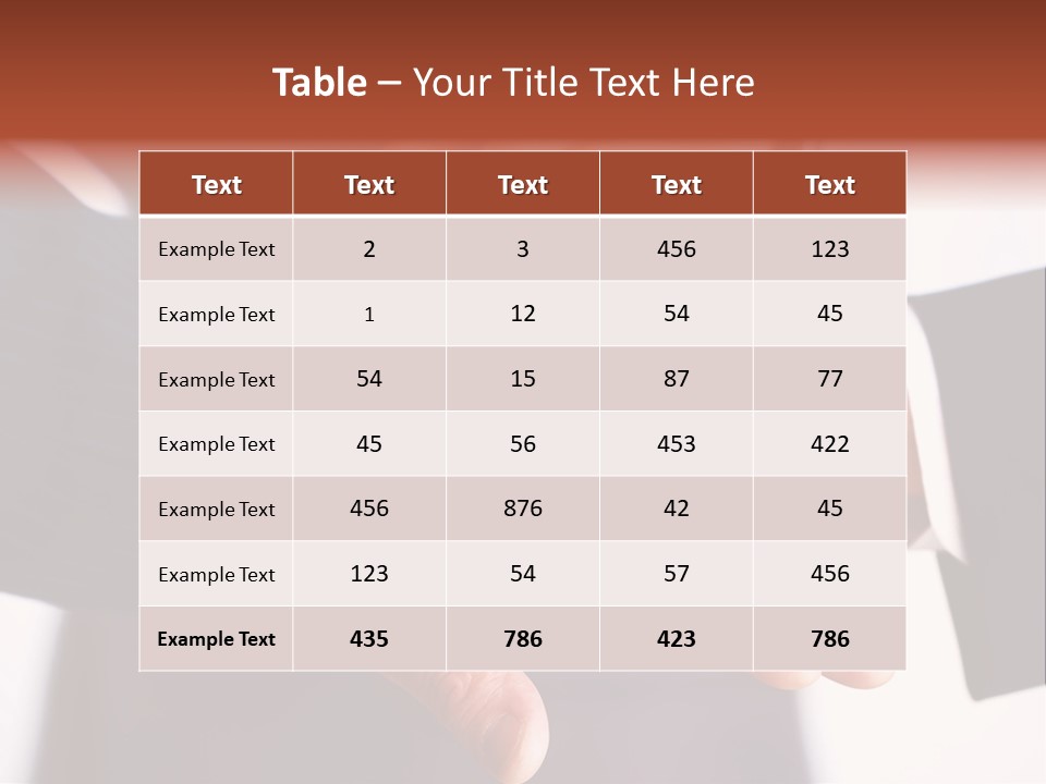 Happy Businesspeople Union PowerPoint Template