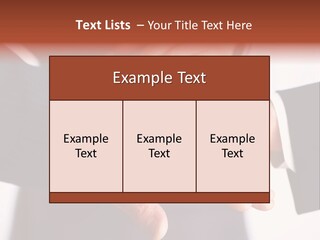 Happy Businesspeople Union PowerPoint Template