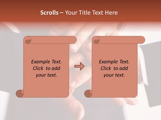 Happy Businesspeople Union PowerPoint Template