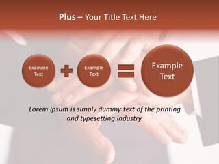 Happy Businesspeople Union PowerPoint Template