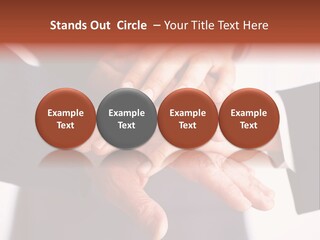 Happy Businesspeople Union PowerPoint Template