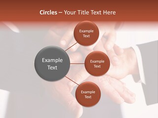 Happy Businesspeople Union PowerPoint Template