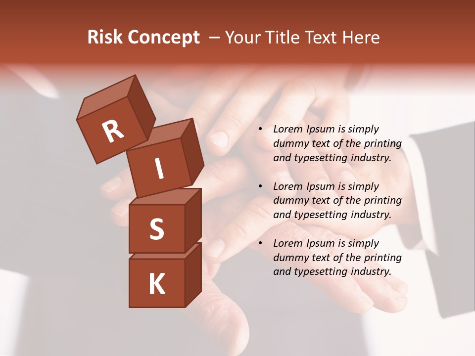 Happy Businesspeople Union PowerPoint Template