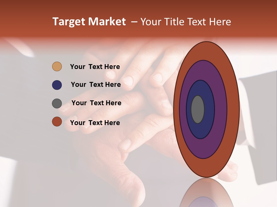 Happy Businesspeople Union PowerPoint Template