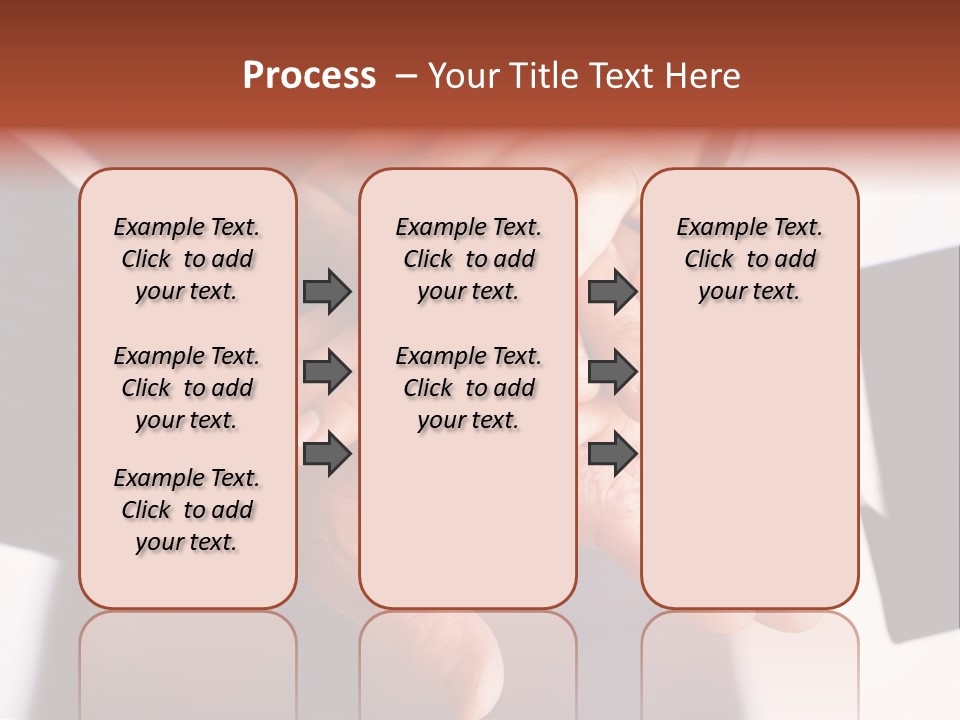 Happy Businesspeople Union PowerPoint Template