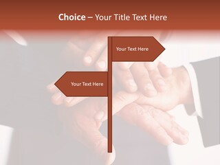 Happy Businesspeople Union PowerPoint Template