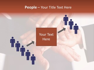 Happy Businesspeople Union PowerPoint Template