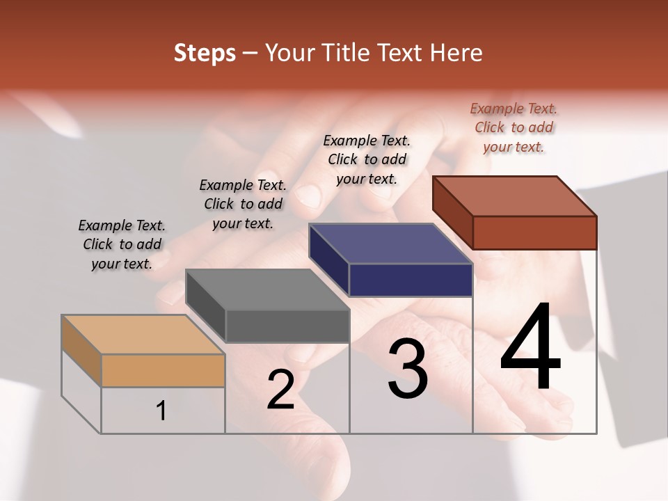 Happy Businesspeople Union PowerPoint Template